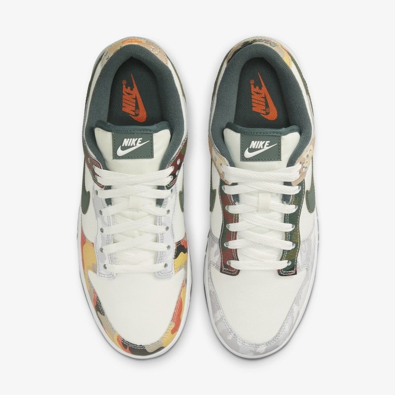 Nike Dunk Low SE Multicolor Camo | DH0957-100