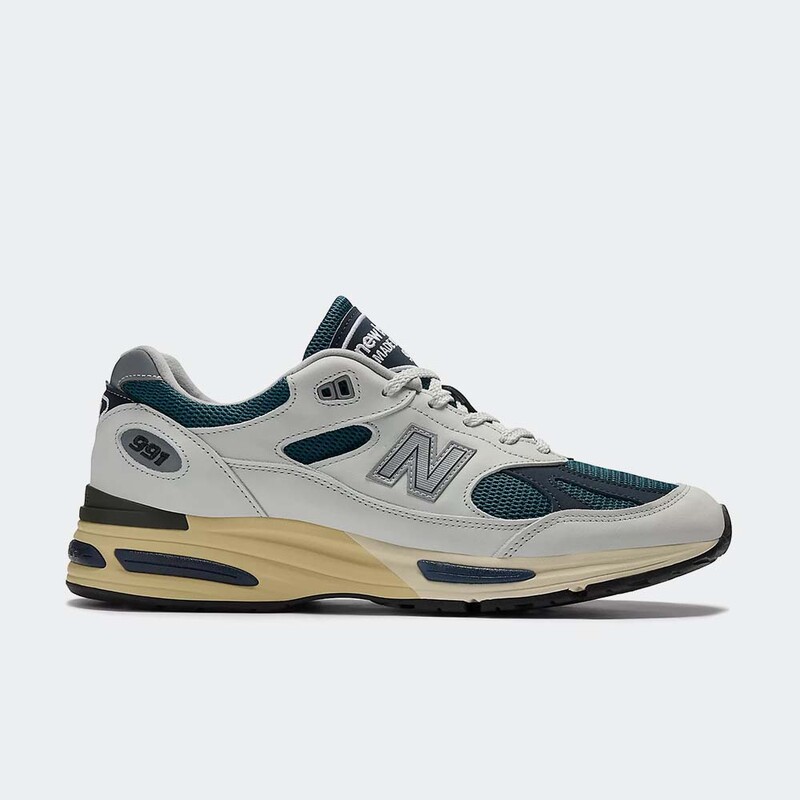 New Balance 991 V2 Made in UK "Grey/Navy" | U991TO2