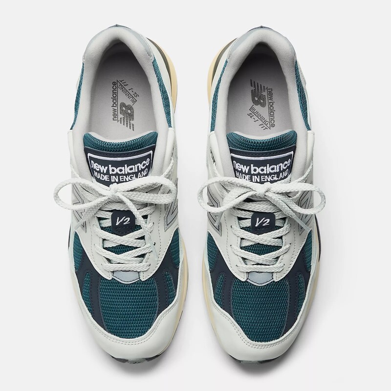 New Balance 991 V2 Made in UK "Grey/Navy" | U991TO2
