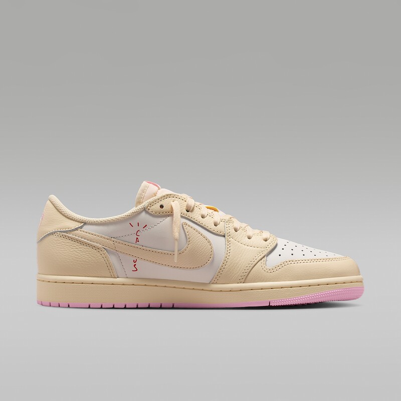 Travis Scott x Air Jordan 1 Low OG "Shy Pink" | IQ7604-100