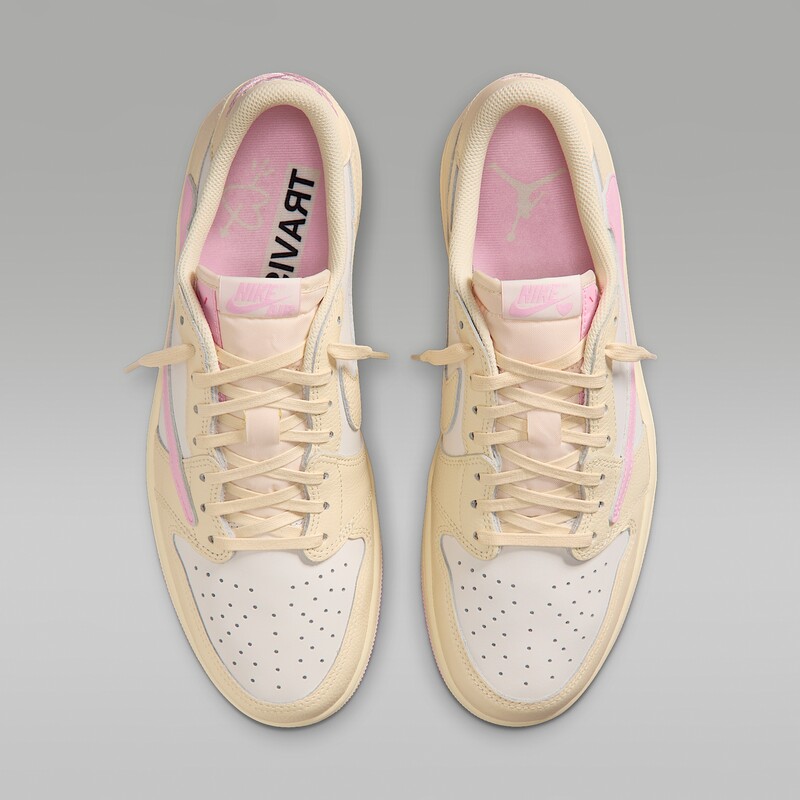 Travis Scott x Air Jordan 1 Low OG "Shy Pink" | IQ7604-100