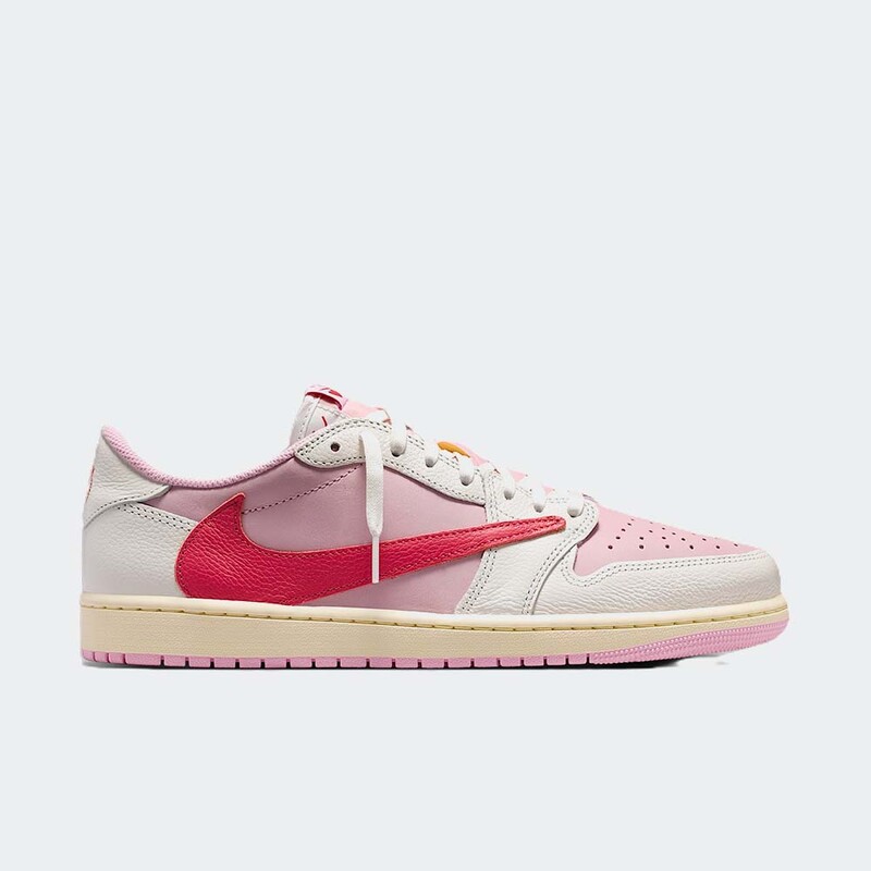 Travis Scott x Air Jordan 1 Low OG "Tropical Pink" | IQ7604-101
