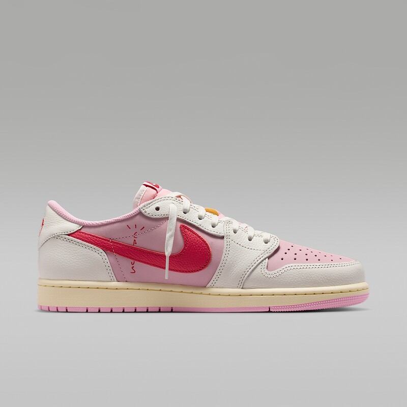 Travis Scott x Air Jordan 1 Low OG "Tropical Pink" | IQ7604-101