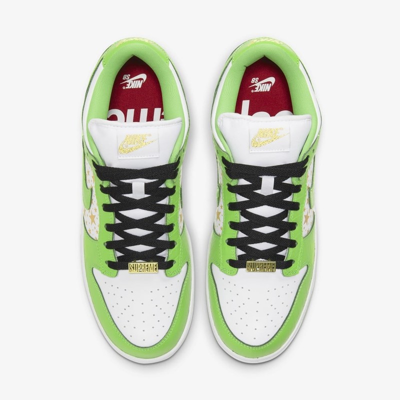 Supreme x Nike SB Dunk Low Green | DH3228-101