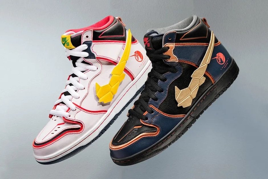 Crazy Gundam x Nike SB Dunk High Collab on Its Way to Earth