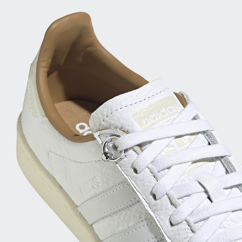 032c x adidas Campus Prince Albert White | FX3496