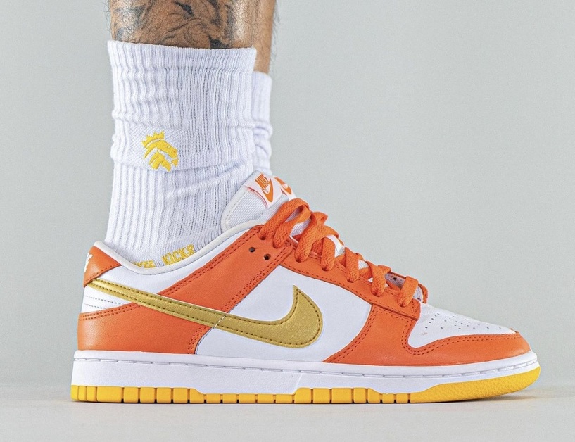 The Nike Dunk Low "Golden Orange" Brings Colour into Autumn