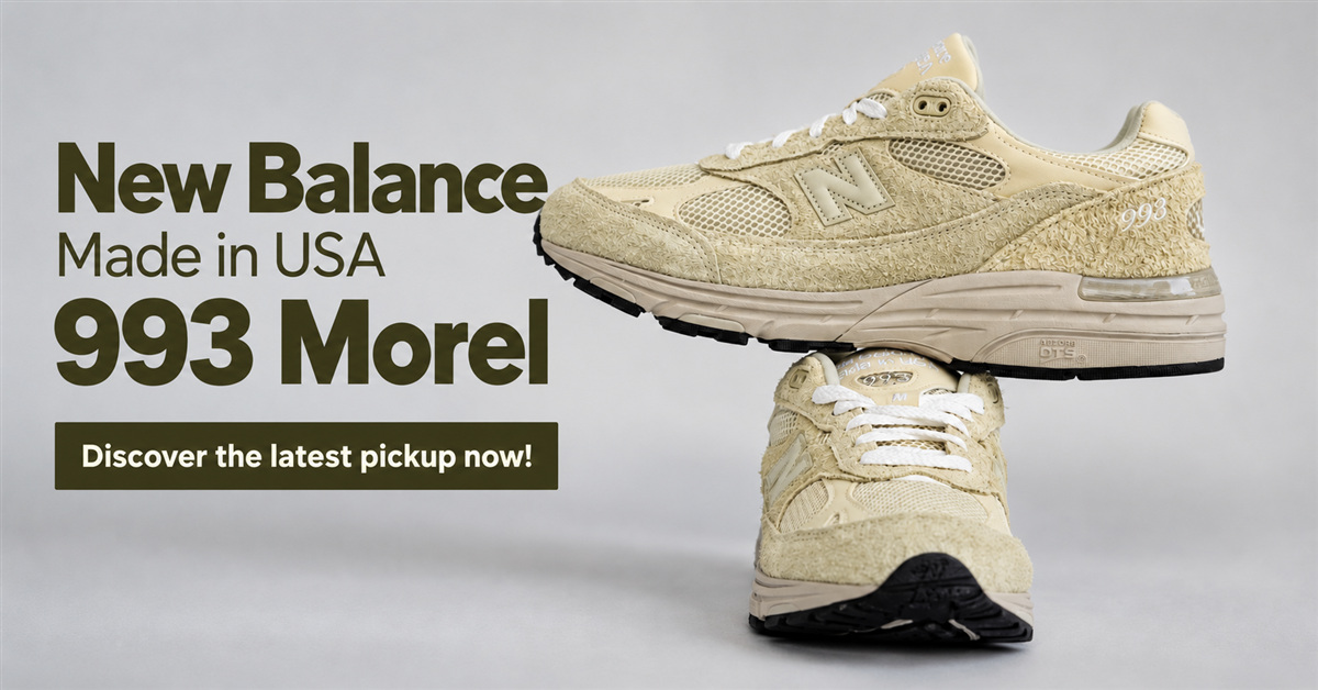 Latest Pickup: New Balance Made in USA 993 „Morel“