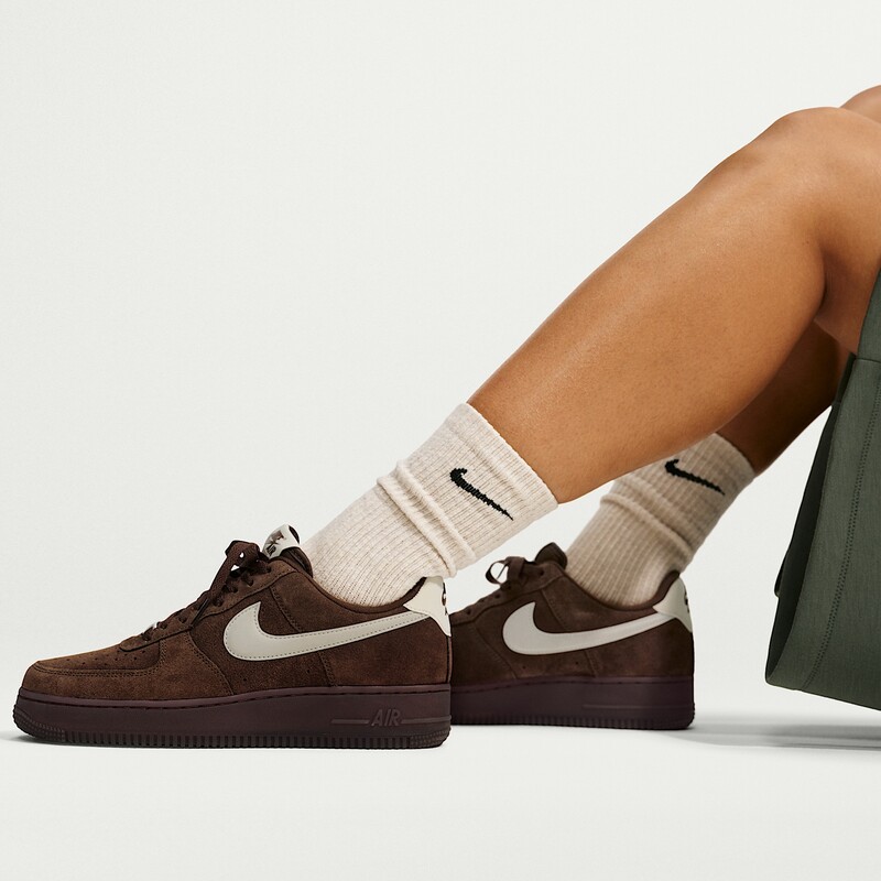 Nike Air Force 1 '07 Suede "Cacao Wow" | IQ0136-200