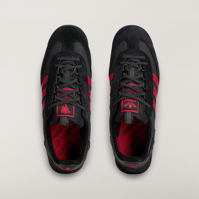 Manchester United x adidas SL83 SPZL F.C. "Core Black" | KK0764