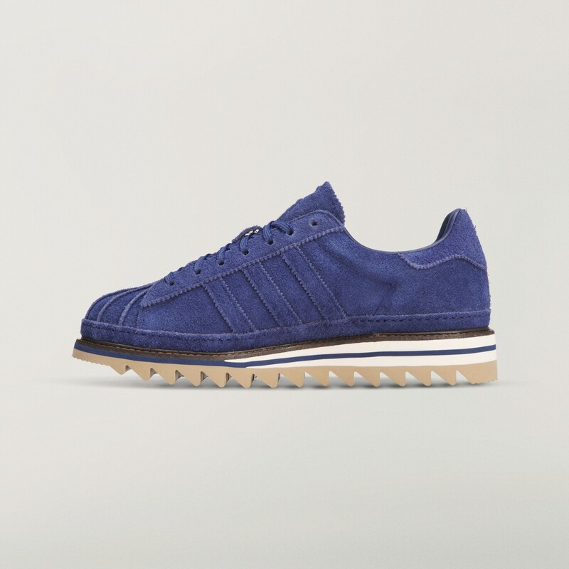 CLOT by Edison Chen x adidas Superstar "Dark Blue" | KJ0283