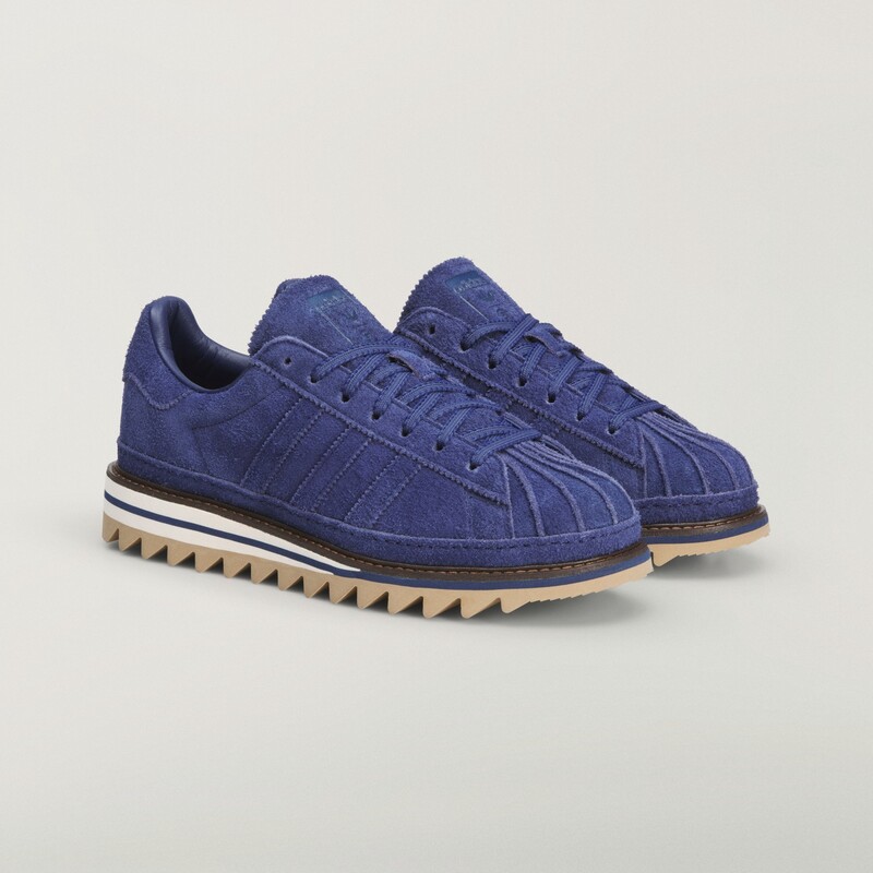 CLOT by Edison Chen x adidas Superstar "Dark Blue" | KJ0283
