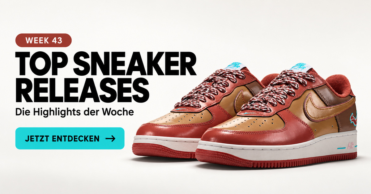TOP SNEAKER RELEASES WEEK 43 TOP SNEAKER RELEASES WEEK 43