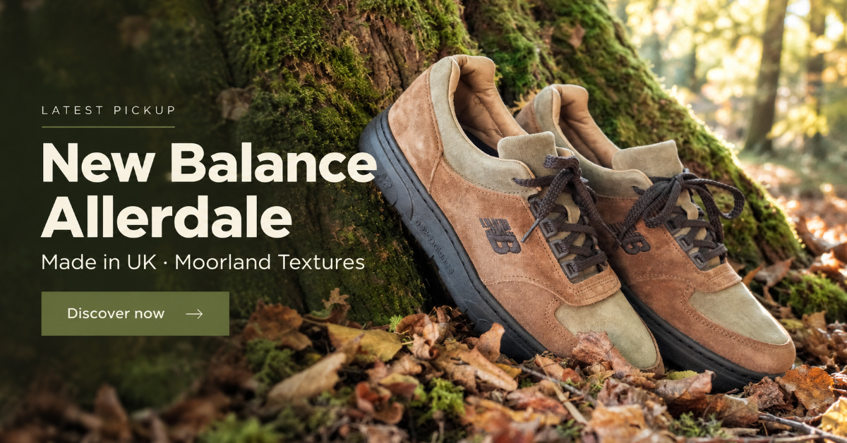 Latest Pickup: New Balance Made in UK Allerdale „Moorland Textures“