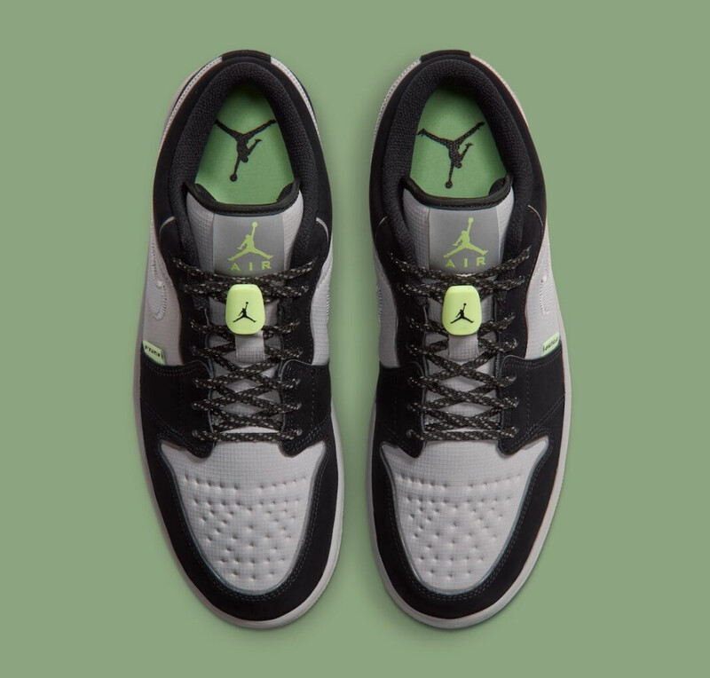 Air Jordan 1 Low "Light Smoke Grey/Barely Volt" | IR2049-001