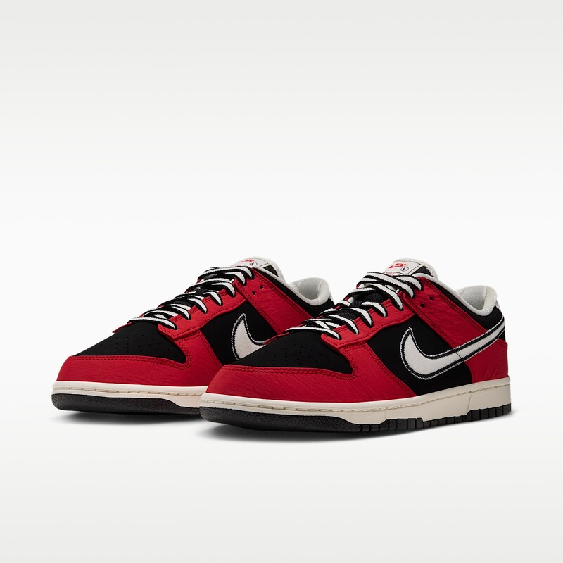 Nike Dunk Low Retro "Black/University Red" | IQ0157-001