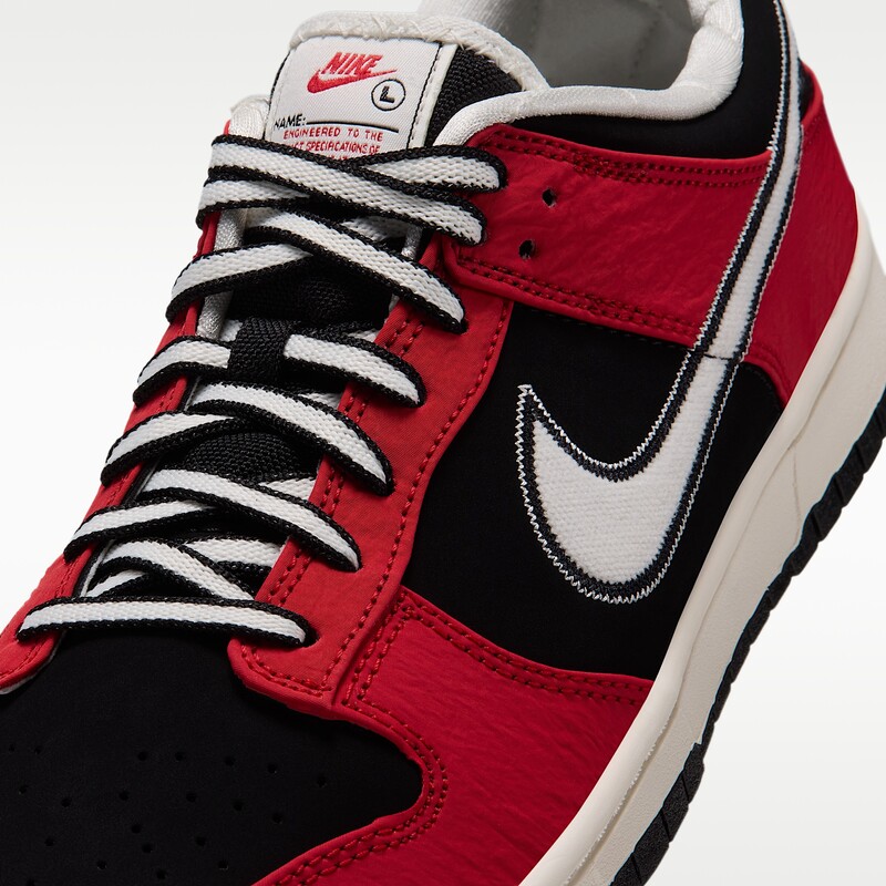 Nike Dunk Low Retro "Black/University Red" | IQ0157-001