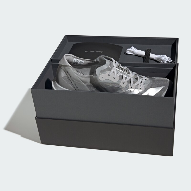 Satisfy x adidas Adizero Adios Pro EVO 2 "Silver" | KH6636 Satisfy x adidas Adizero Adios Pro EVO 2 "Silver" | KH6636