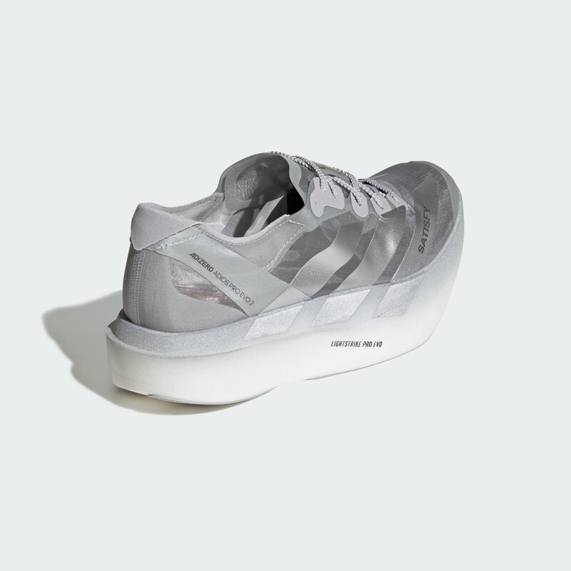 Satisfy x adidas Adizero Adios Pro EVO 2 "Silver" | KH6636 Satisfy x adidas Adizero Adios Pro EVO 2 "Silver" | KH6636