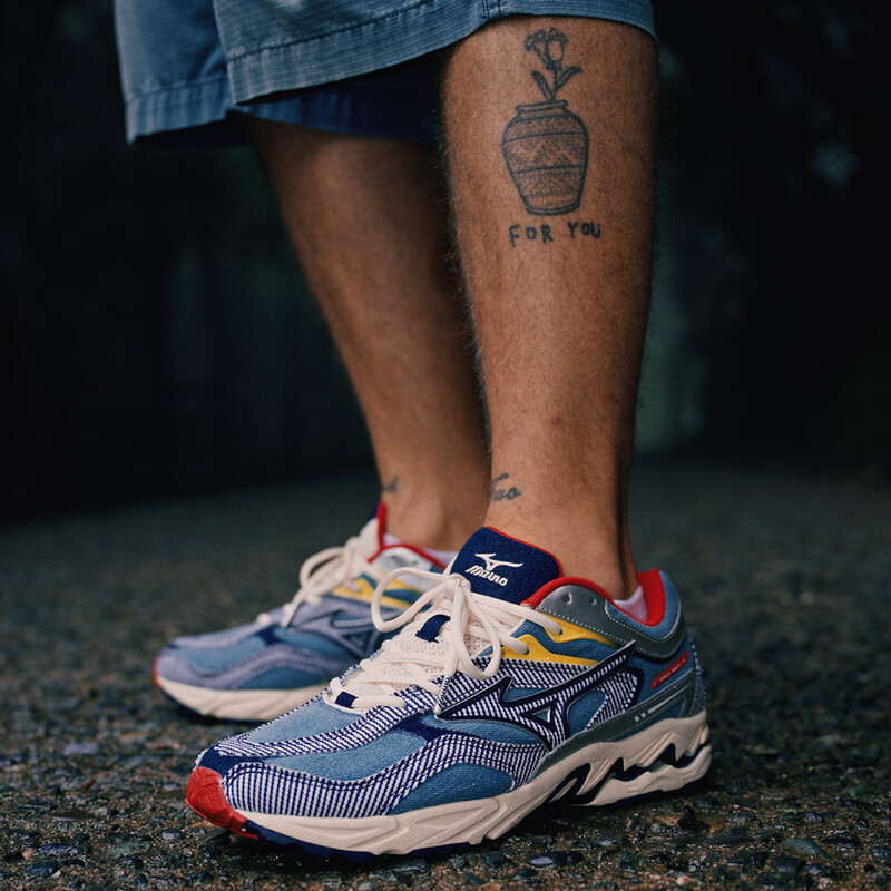 Sean Wotherspoon x Mizuno Wave MG4 LS "Light Blue" | D1GD263101