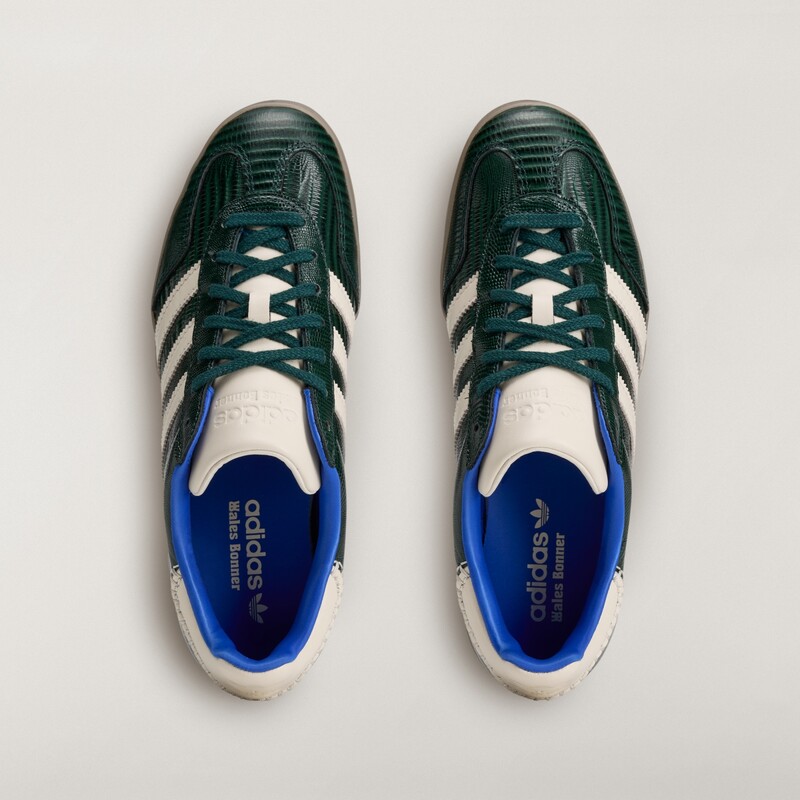 Wales Bonner x adidas Gazelle "Crocodile Green" | KK0735