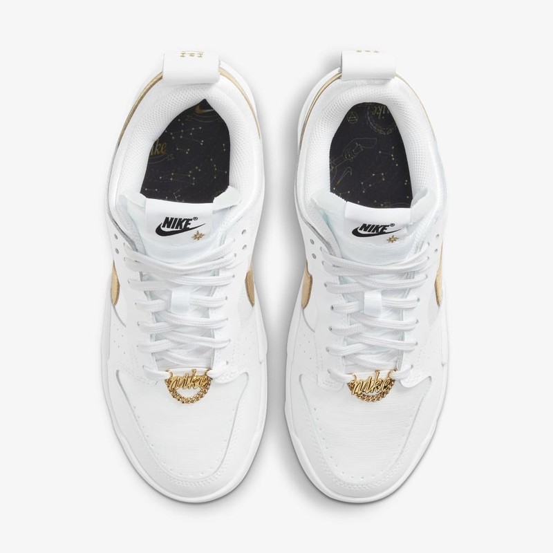 Nike Dunk Low Disrupt White Gold | DD9676-100