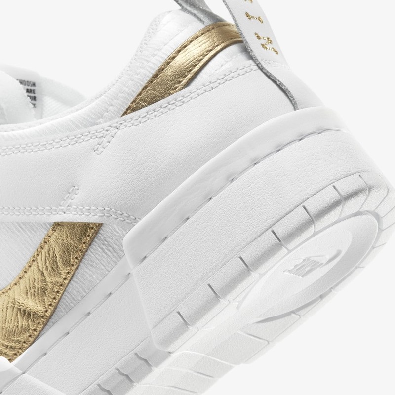 Nike Dunk Low Disrupt White Gold | DD9676-100