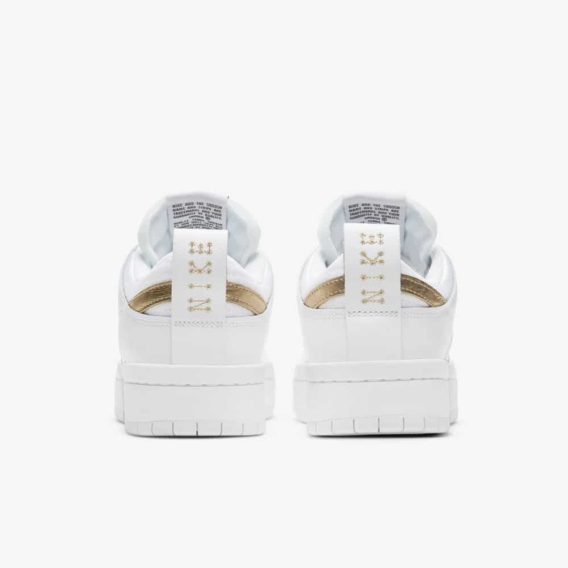Nike Dunk Low Disrupt White Gold | DD9676-100