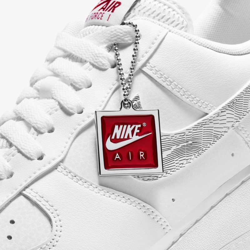 Nike Air Force 1 Topography Red | DH3941-100