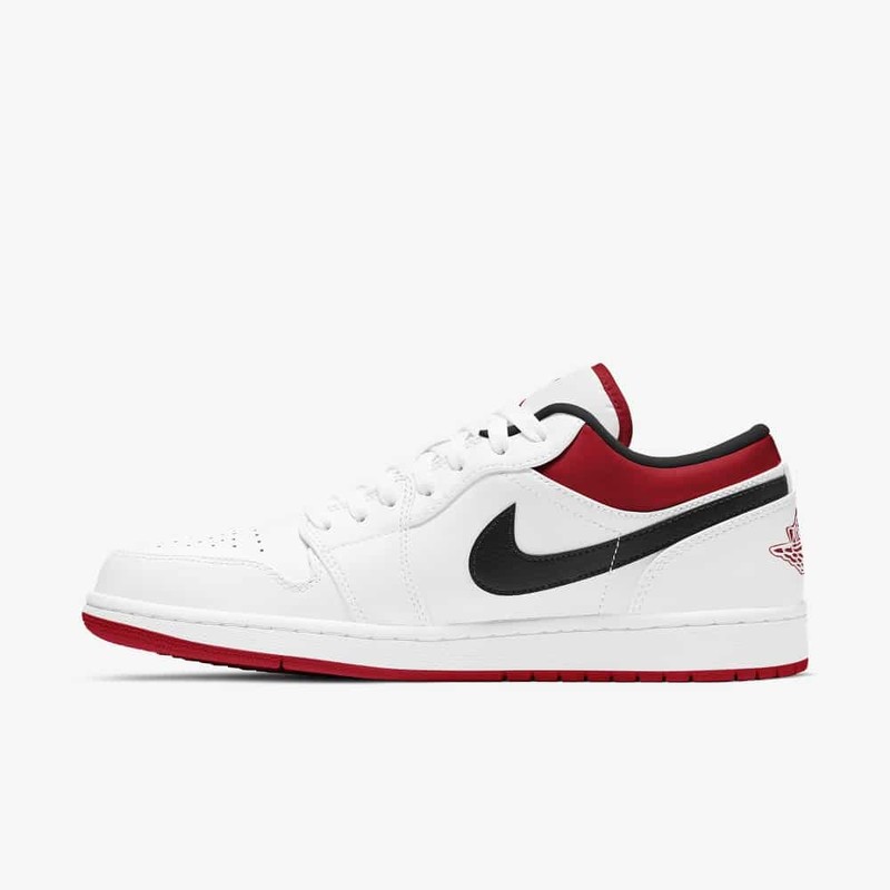 Air Jordan 1 Low White Chicago | 553558-118
