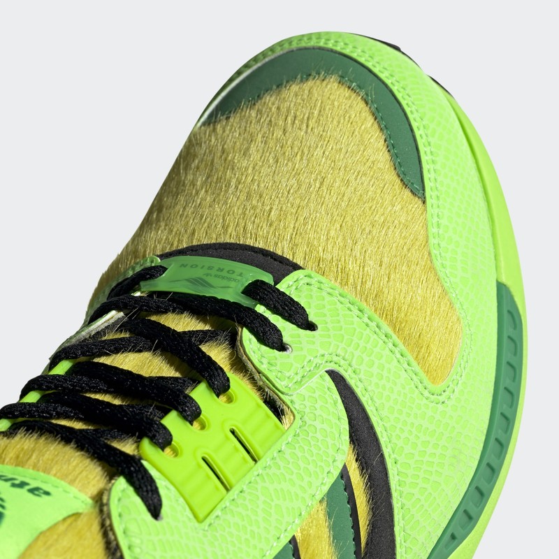 atmos x adidas ZX 8000 Solar Green | FX8593