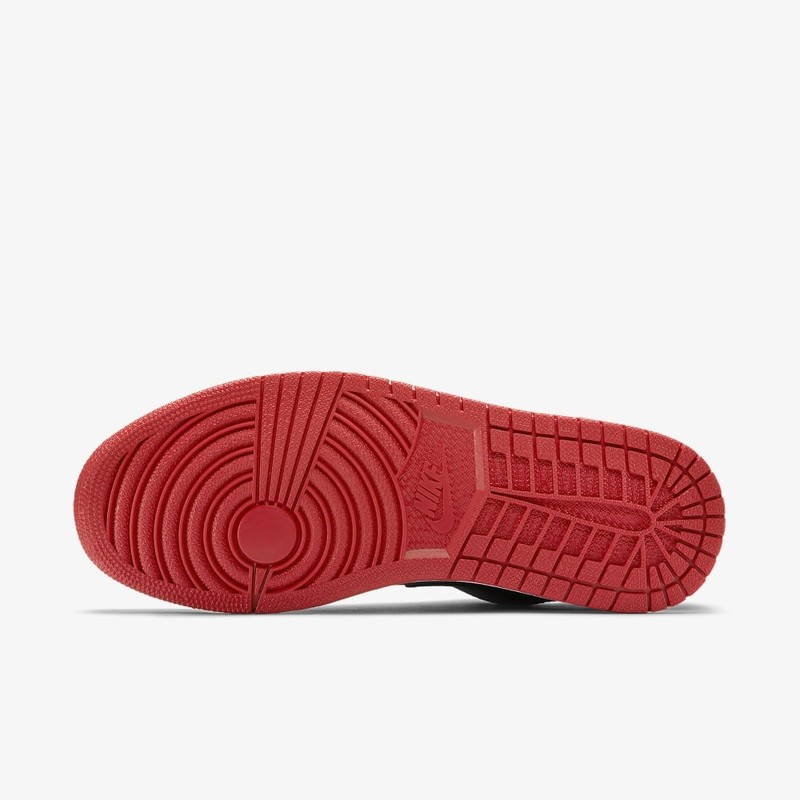 Air Jordan 1 Low Black/Red/Grey | 553558-020