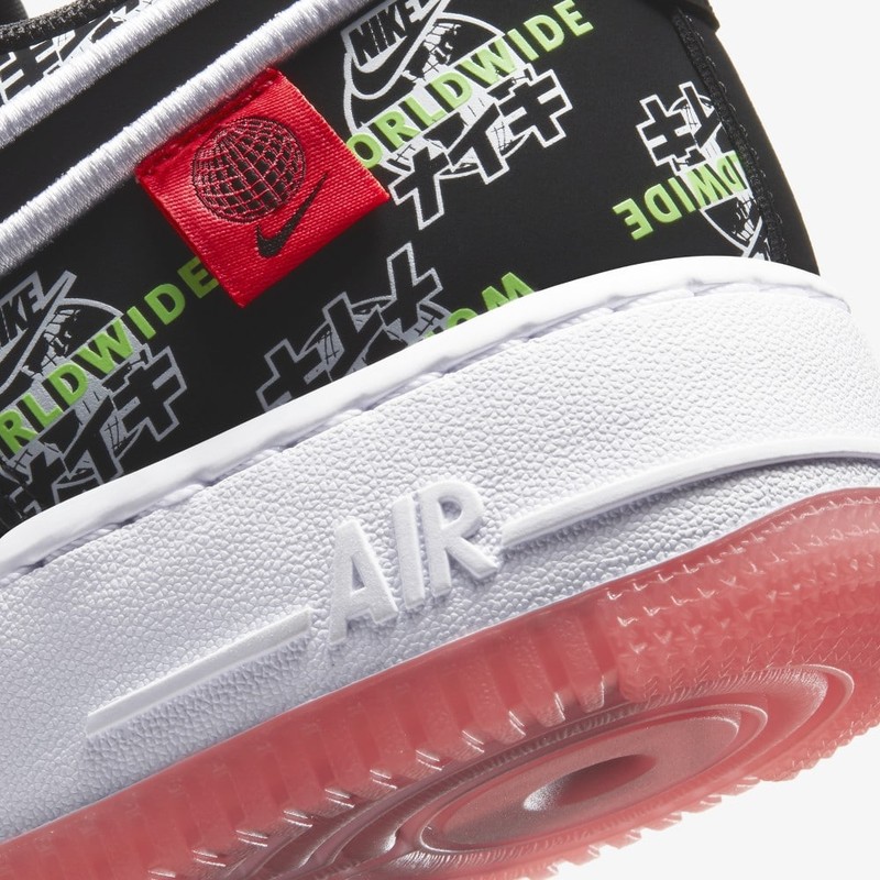 Nike Air Force 1 Katakana Worldwide Pack Black | DA1343-003