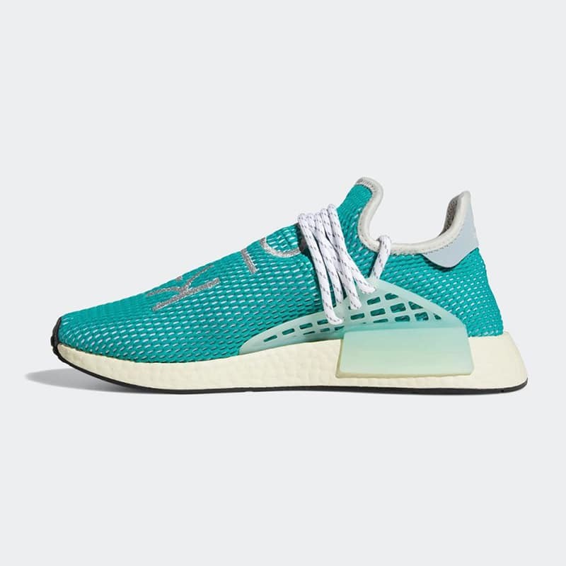 Pharrell Williams x adidas NMD HU Dash Green | Q46466