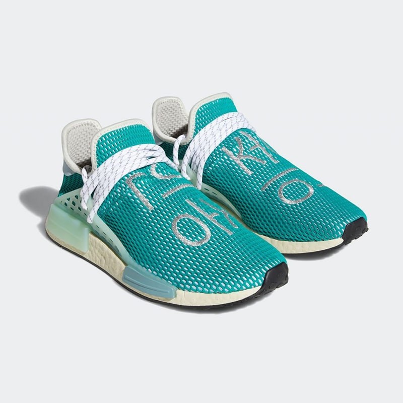 Pharrell Williams x adidas NMD HU Dash Green | Q46466