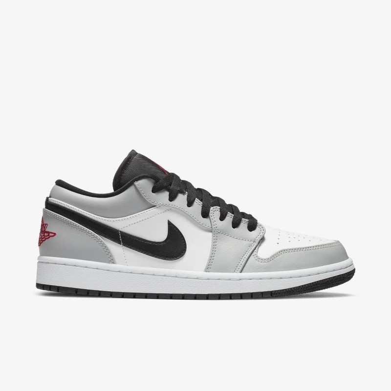 Air Jordan 1 Low Grey/White | 553558-030