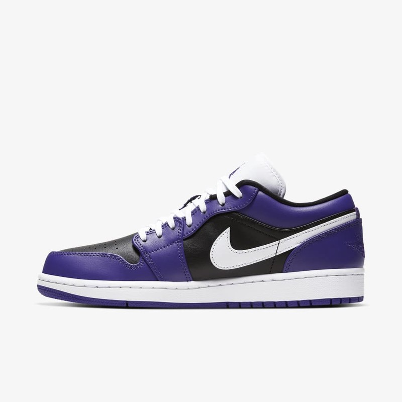 Air Jordan 1 Low Purple Black | 553558-501