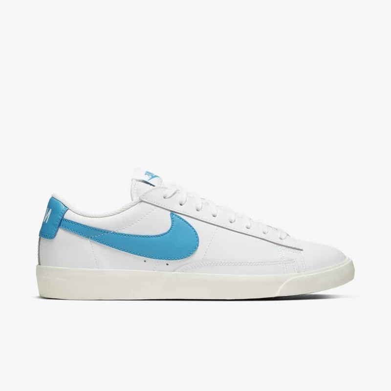 Nike Blazer Low Leather Laser Blue | CI6377-104