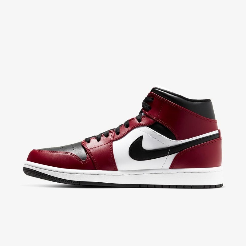 Air Jordan 1 Mid Gym Red | 554724-069
