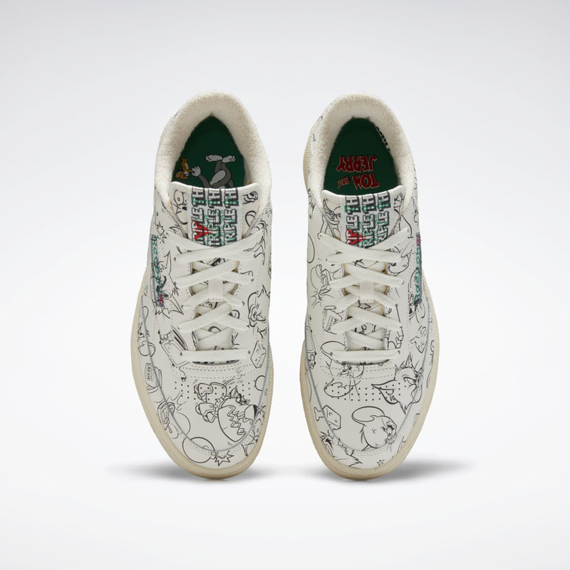 Tom & Jerry x Reebok Club C 85 | FX4011