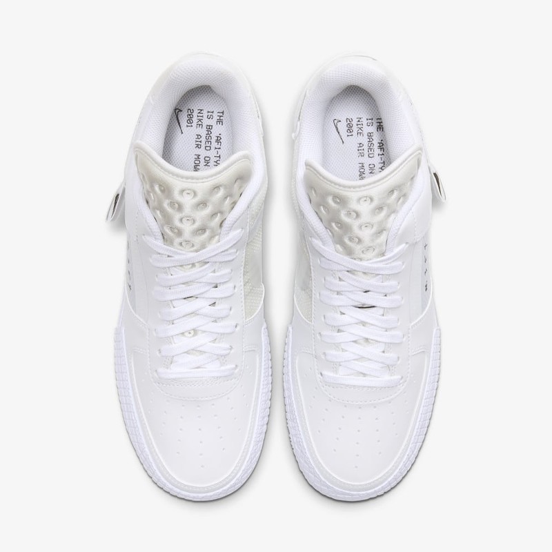 Nike Air Force 1 Type Triple White | CQ2344-101