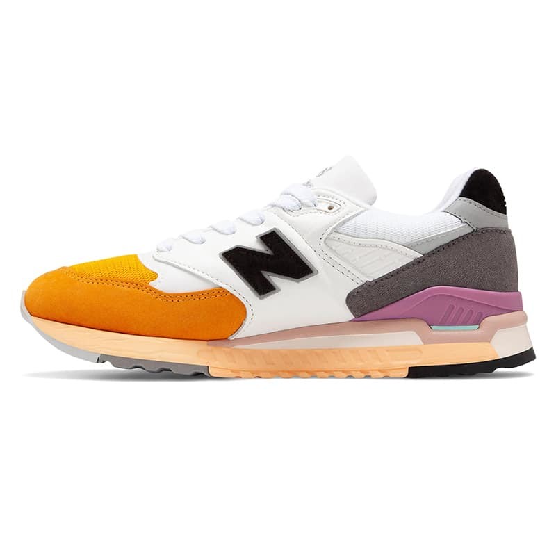 New Balance 998 Orange/Grey/White Made in US | 721991-60-17