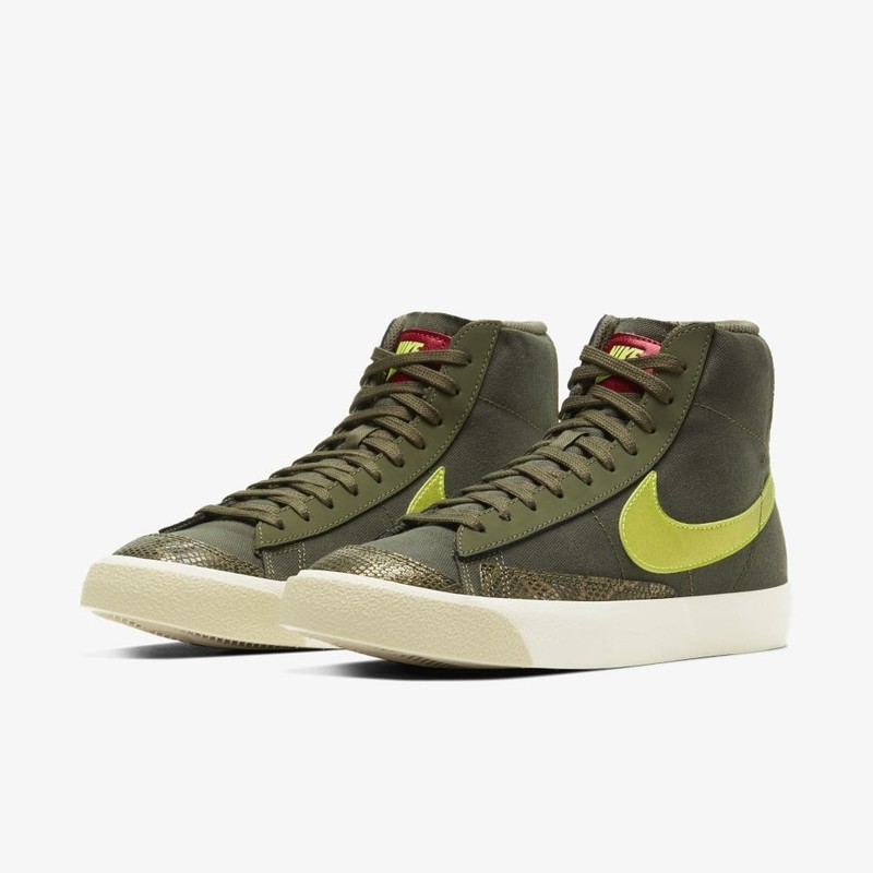 Nike Blazer Mid Vintage 77 Olive Snakeskin | CZ0462-200