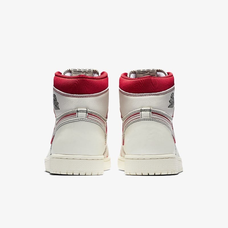 Air Jordan 1 High OG Sail/Red | 555088-160