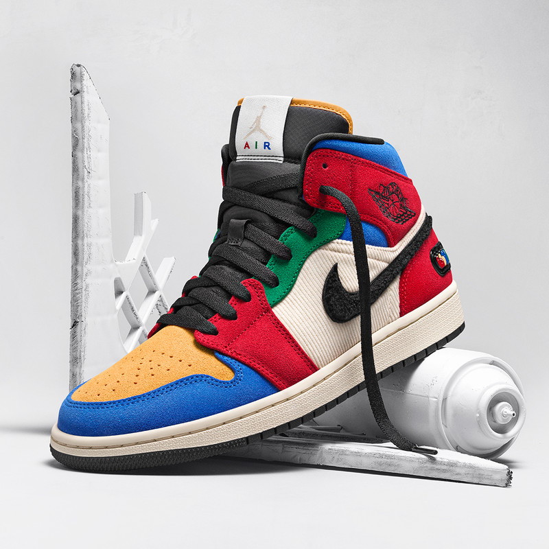 Blue The Great x Air Jordan 1 Mid | CU2805-100