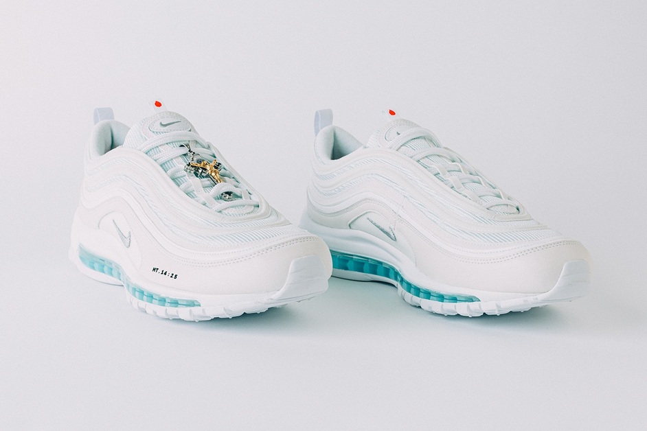Custom MSCHF x INRI Nike Air Max 97 "Jesus Shoes"