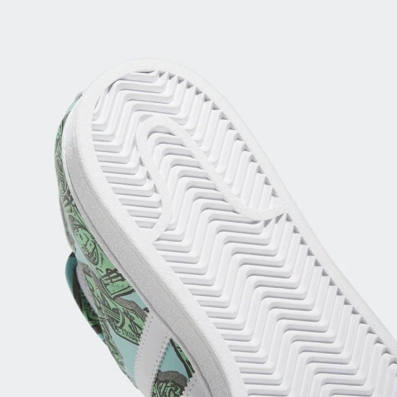 Jeremy Scott x adidas Superstar Money Print | HP6596
