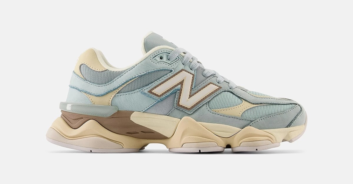 New Balance deckt einen 9060 mit „Blue Haze“ Akzenten auf New Balance deckt einen 9060 mit „Blue Haze“ Akzenten auf
