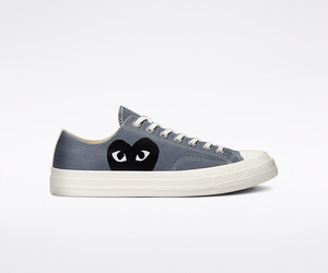 Comme des Garçons x Converse Chuck 70 Low 'Steel Gray' | 171849C
