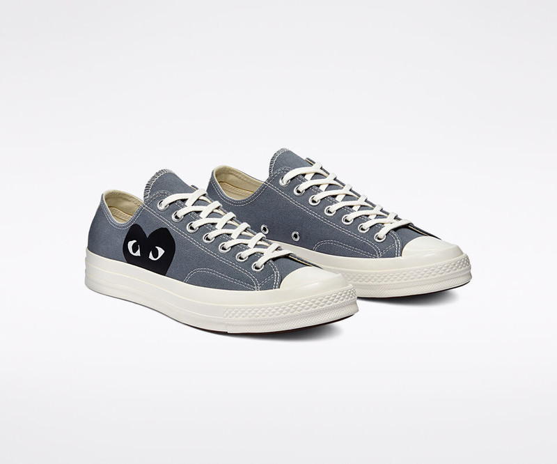 Comme des Garçons x Converse Chuck 70 Low 'Steel Gray' | 171849C